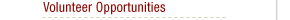 Volunteer Opportunities